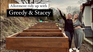 ALLOTMENT RENO PART 1 \u0026 A CATCH UP WITH MY ESSEX BESTIE ❤️ LIFE WITH THE GREEDYS