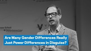 Are Many Gender Differences Really Just Power Differences in Disguise?
