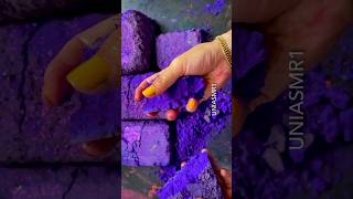 #squeaky #purple #slabs #asmr #shorts #oddlysatisfying #relaxing #satisfying #soft #powdery #gritty