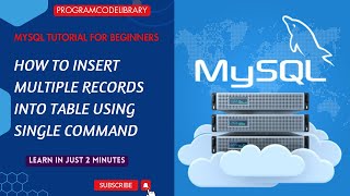 HOW TO INSERT RECORD INTO TABLE IN MYSQL | INSERTING DATA INTO TABLE | MYSQL TUTORIAL FOR BEGINNERS