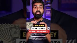 Earn Money from T-Shirts without Investment #shorts #viral #tshirts #earnmoney #canva