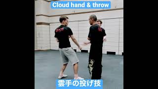 雲手の投げ技 cloud hand \u0026 throw #カンフー #武術 #雲手  #武術太極拳  #CQC  #kungfu #wushu #奈良 #naist #カンフークラブ