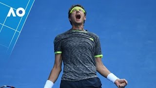 Denis Istomin v Novak Djokovic match highlights (2R) | Australian Open 2017
