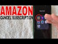 ✅  How To Cancel Memberships and Subscriptions On Amazon 🔴