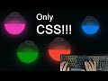 ASMR Programming - Neon Liquid Bowl Animation with CSS - No Talking