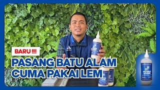 [BARU] Perekat Batu Alam PowerStone, Pasang Batu Alam jadi Lebih Mudah