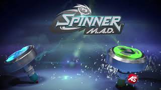 Spinner M.A.D Σετ Όπλο \u0026 Σβούρα Single Shot (7530-86300) \u0026  Deluxe Σετ Μάχης (7530-86331)