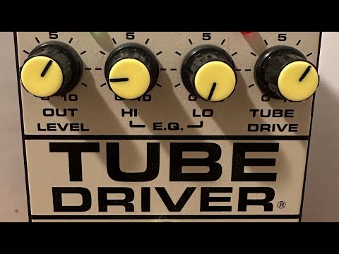 B.K. Butler Tube Driver 911 Real Tube Overdrive Boost Distortion Pedal ...