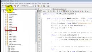 Java - Reading and Writing using ArrayLists
