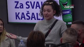 Zadruga 4 - Paula se lomi, karijera ili Fran, on ponovo raskida sa njom - 02.02.2021.