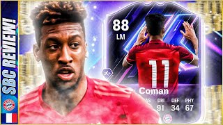 88 RATED FLASHBACK KINGLSEY COMAN SBC REVIEW IN EAFC25!!!