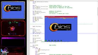 Lesson Photon11 - MSX2 - ASM PSET and POINT for Pixel Plotting