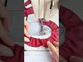 Sewing tricks jahit kerut tanpa ganti sepatu kerut #sewingskills