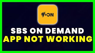 SBS App Not Working: How to Fix SBS On Demand App Not Working