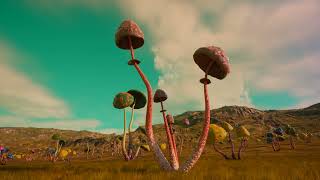 Fantasy Giant Mushrooms Procedural Ecosystem for UE5