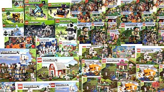 ALL LEGO Minecraft 2019-2023 Sets BIGGEST COMPILATION/COLLECTION (Warden and Herobrine Find)