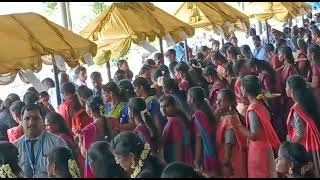 Grand Lunch for Final Year's @ Vivekanandha College of Arts and Sciences for Women, Tiruchengode