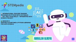 Python Data Science Project in PictoBlox | Bubble Sort, Pandas, Matplotlib, NumPy | @STEMpedia