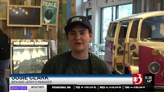 Workers say opioid crisis driving push to unionize Ben & Jerry's scoop shop