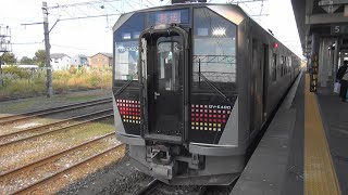 JR東日本信越本線 GV-E400系気動車 新潟⇒新津間普通列車