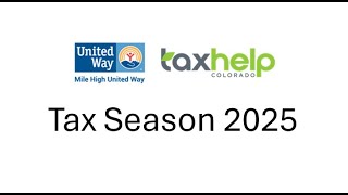 Tax Season 2025 Returning Volunteer Refresher Module