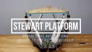 6-Axis Stewart Platform Project using Linear Actuators