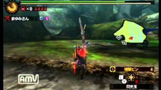 【MH4】ドスランポスLv.100　弓ソロ　非火事場04'33\