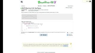 Exercise 2.20 (StarFigure) Java Tutorial || Practice-It