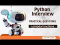 Python Lambda function: Practical Examples for Interviews