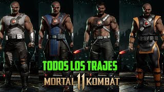 Mortal Kombat 11 | Kano | Todos los Trajes, Intros y Poses |