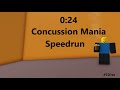 0:24 Concussion Mania Matrix Speedrun // Roblox Arsenal Speedrun Gameplay