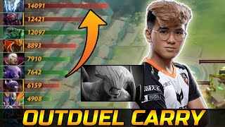 GABBI SPECTRE 2X OUTFARMING ENEMY CARRY DOTA 2