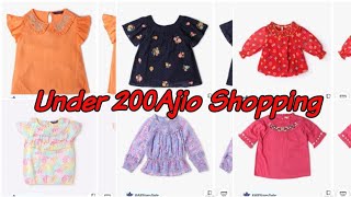 under 200 kids tops in ajio|200ൽ താഴെ കുട്ടികൾക്കുള്ള കിടിലൻ ടോപ്പുകൾ ajioൽ നിന്നും #ajio #ajiohaul