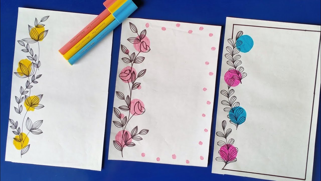 Border Design For Project File Simple Infoupdate Org