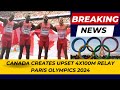 Olympic UPSET! Andre De Grasse Leads Canada to 4x100m Relay Gold | Paris 2024 Track Highlights