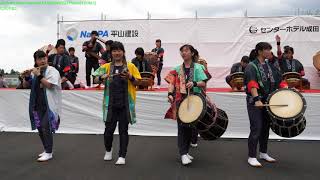 [4K] 相洋高校 和太鼓部 ② 成田太鼓祭 2018