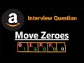 Move Zeroes - Leetcode 283 - Python