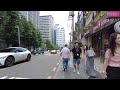 역삼1동 역삼역 점심시간 골목길 산책 walk around yeoksam stn. at lunch time 【4k】