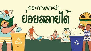 กระถางเพาะชำ ย่อยสลายได้