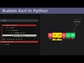 Master Bubble Sort in Python - Very Simple Explanations Through Visualization