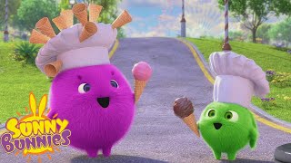 Strawberry Ice Cream vs Chocolate Ice Cream- Sunny Bunnies | Cartoons For Kids