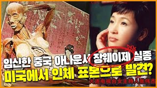 임신한 중국 아나운서 장웨이제 실종.. 미국에서 인체 표본으로 발견?