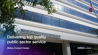 Georgia Department of Labor: Delivering quality service via Webex Contact Center