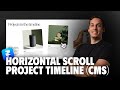How to Build a Horizontal Scroll Timeline in Framer (With CMS + Remix Link)