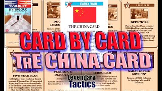 TWILIGHT STRUGGLE Strategy / HOW Do You Play The CHINA CARD? / STRATEGY Tips