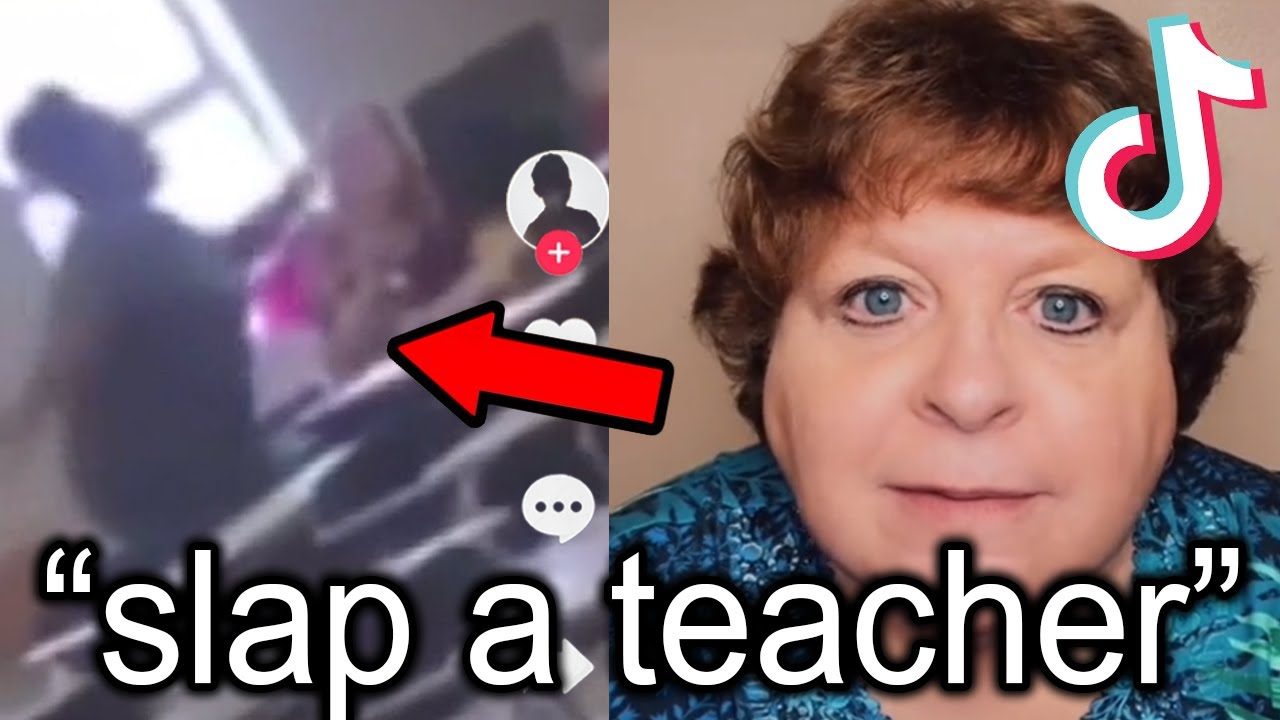 Tiktok Slap A Teacher Challenge Gets Student ARRESTED.. - YouTube