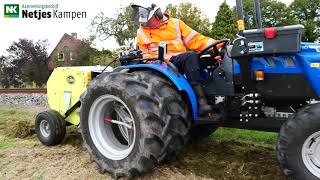 Maaien groenbeheer langs het spoor door Aannemersbedrijf Netjes Kampen