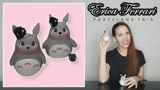 Como hice a Totoro de forma fácil en Porcelana Fría Erica Ferrari Porcelana Fría