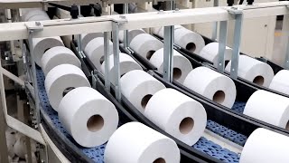 How Toilet Paper is Made into Rolls