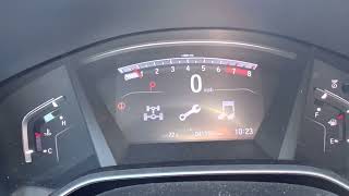 2019 Honda CR-V - Maintenance reset